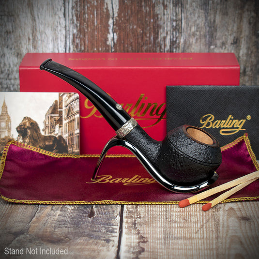 Barling Trafalgar Fossil Briar Pipe - Shape 1819