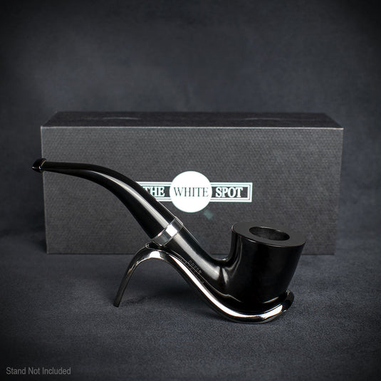 Alfred Dunhill White Spot Briar Smoking Pipe - Dress 4114