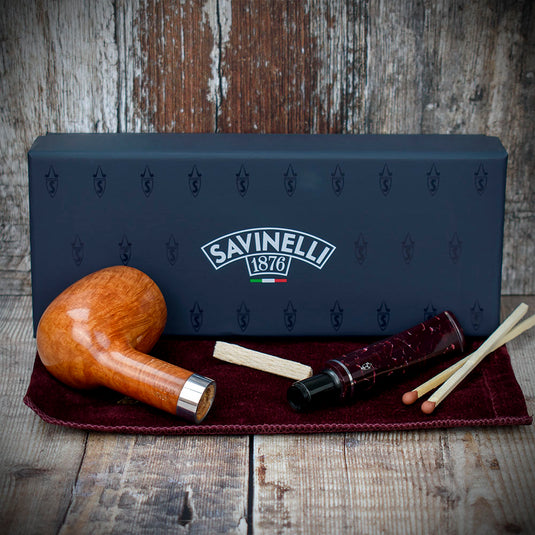 Savinelli | Bacco | Smooth Natural 128 | 6mm