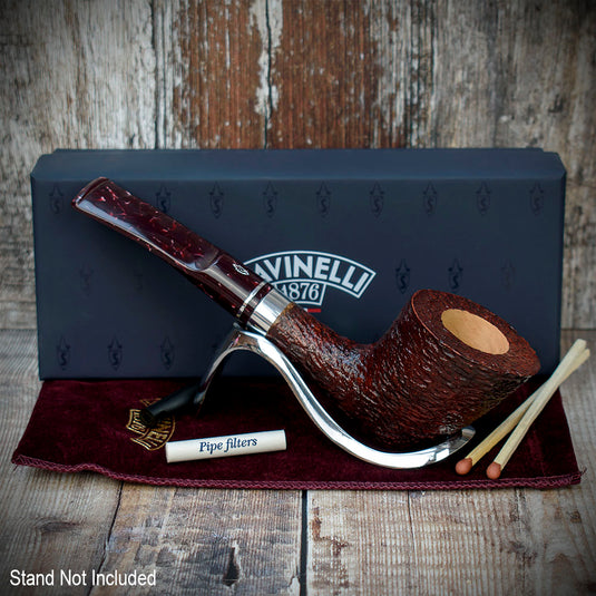 Savinelli | Bacco | Rusticated Dark Brown 904 | 6mm