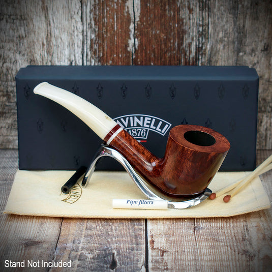 Savinelli Avorio Smooth Burgundy 920 - 6mm Briar Pipe