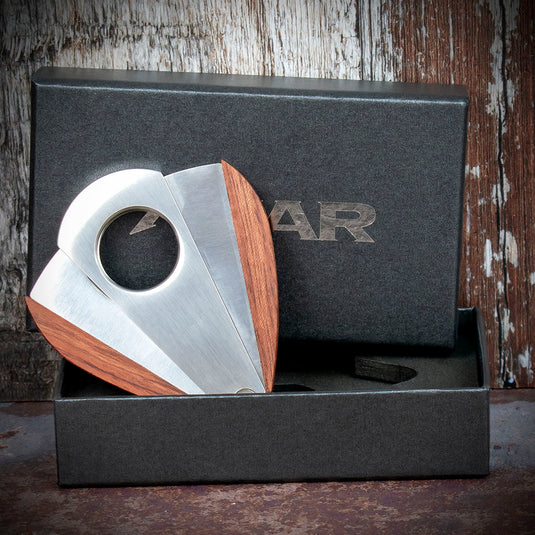 Xikar Xi-3 Redwood 300RW Double Blade Cigar Cutter