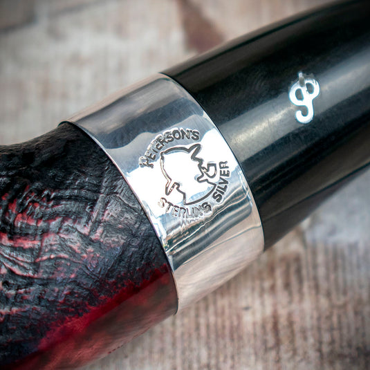 Sherlock Holmes Rathbone (Red Sandblast) by Peterson of Dublin Briar Pipe