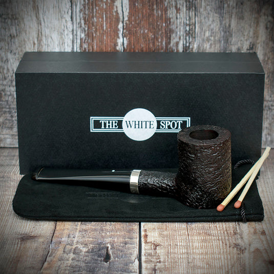 Alfred Dunhill White Spot Briar Smoking Pipe - Shell 5122 BB