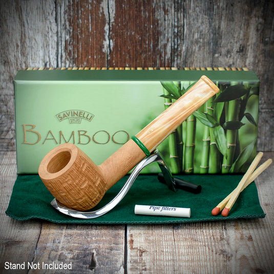 Savinelli | Bamboo | Rusticated Natural 106 | 6mm