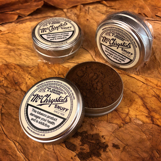 McChrystal's Snuff Original & Genuine Medicated | 12 x Small 4.4g Tin