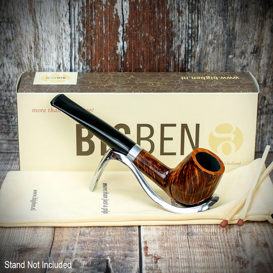 Big Ben Sylvia Tan Polish Briar Smoking Pipe -  Shape 808