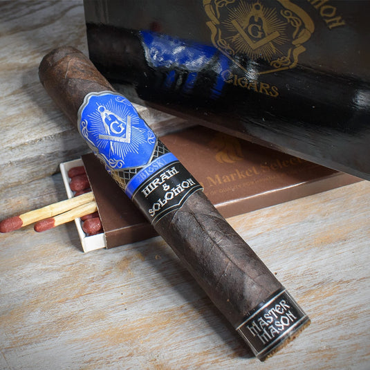 Hiram and Solomon Master Mason Maduro Robusto Cigar