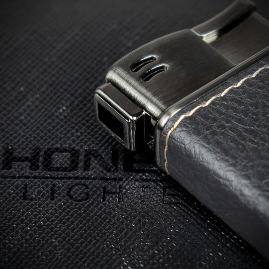 Honest Boyd Pipe Lighter - Titanium/Black