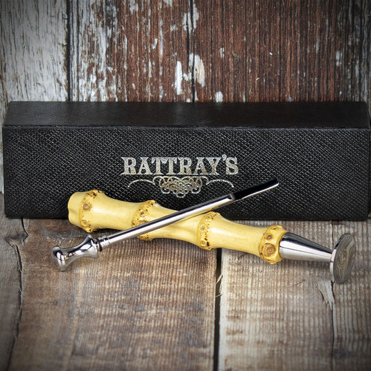 Rattray's Slimline Caber Pipe Tamper - Light Bamboo