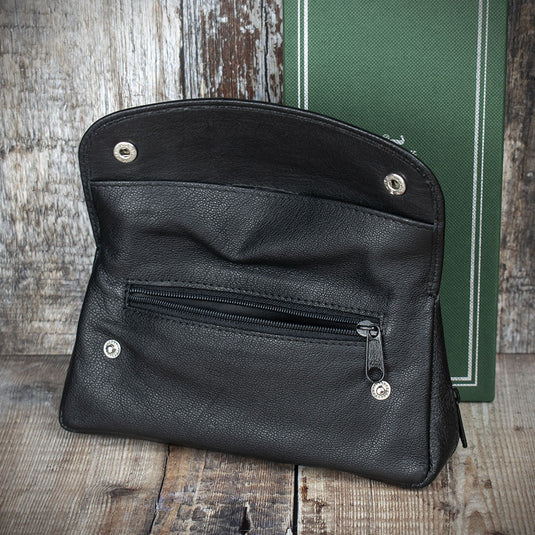 Peterson | One Pipe Combination Pouch - Press Stud | Black (POU-135)