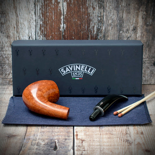 Savinelli Tre Smooth Briar Pipe (601)