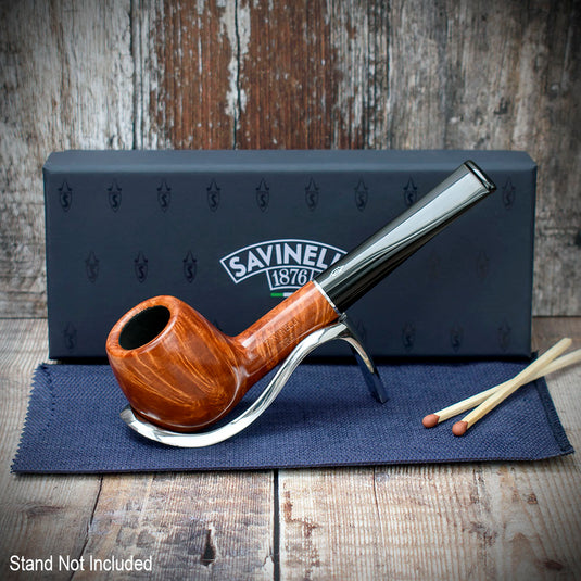 Savinelli Tre Smooth Briar Pipe (207)