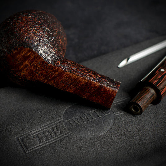 Alfred Dunhill Cumberland 4101 Apple - Group 4 White Spot Pipe