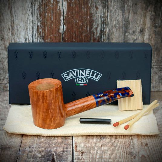 Savinelli | Fantasia Smoking Pipe | Smooth 311 (6mm Filter)