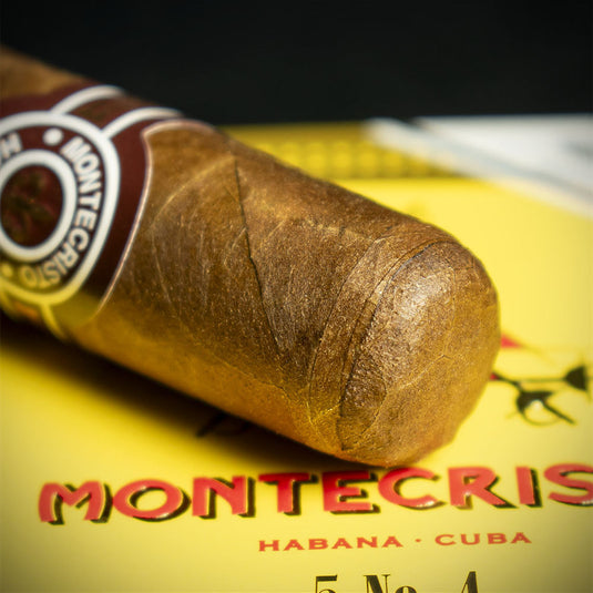 Montecristo No.4 Cuban Cigars - 5 Pack