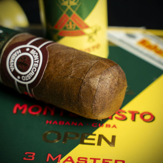 Montecristo Open Master Tubos Cuban Cigars - 3 Pack