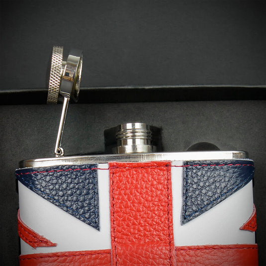 6oz Union Jack Hip Flask - FL52