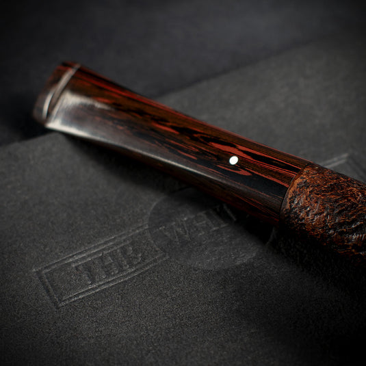 Alfred Dunhill Cumberland 4101 Apple - Group 4 White Spot Pipe