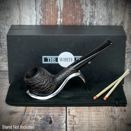 Alfred Dunhill White Spot Briar Smoking Pipe - Shell 4101