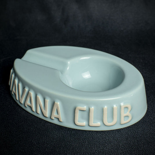 Havana Club Collection Ashtray - Egoista Single Cigar Ashtray - Turqoise