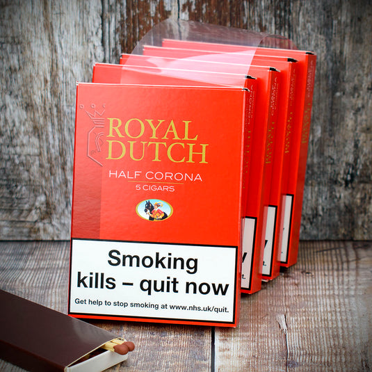 Royal Dutch Half Corona Cigars - 5 Pack