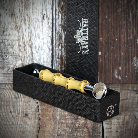 Rattray's Slimline Caber Pipe Tamper - Light Bamboo