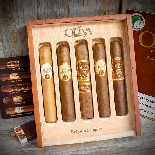 Oliva Nicaraguan Robusto Sampler - 5 Cigars