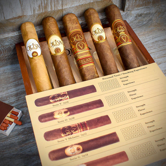 Oliva Nicaraguan Robusto Sampler - 5 Cigars