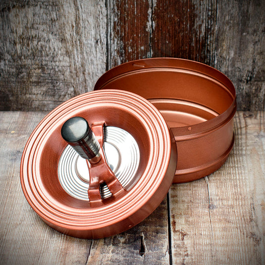 Spinner Ashtray - Copper Finish 12mm