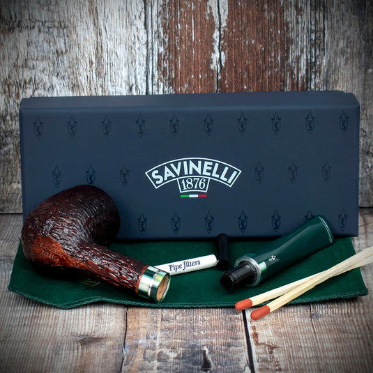 Savinelli Foresta Rusticated  - 111 6mm