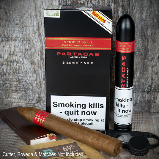 Partagas Serie P No.2 Tubos Cuban Cigar - Single