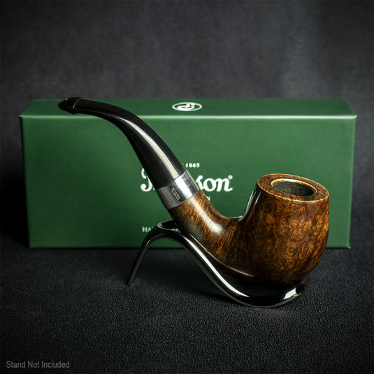 Peterson of Dublin Sherlock Holmes Briar Smoking Pipe - Dark Series Professor