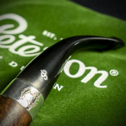 Peterson of Dublin Sherlock Holmes Briar Smoking Pipe - Dark Series Professor