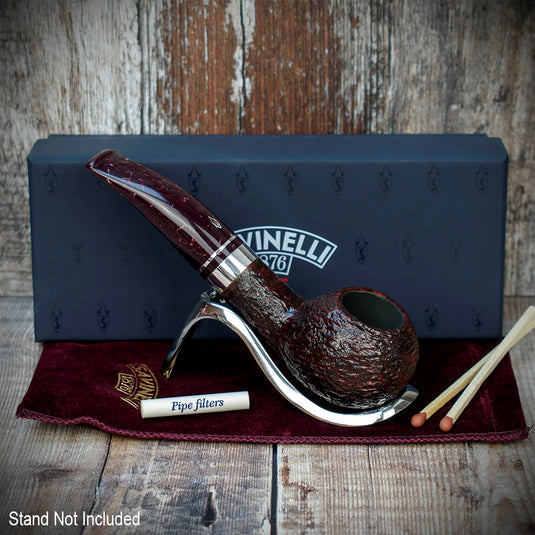 Savinelli | Bacco | Rusticated Dark Brown 321 | 6mm