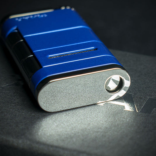 Xikar Allume Single Jet Cigar Lighter - Blue