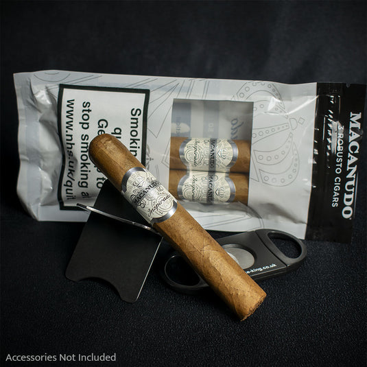 Macanudo Inspirado White Robusto Cigar - 3 Pack