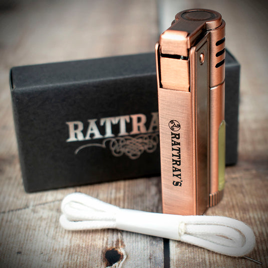 Rattray's Steam Punk Petrol Lighter - Rose Gold Finish