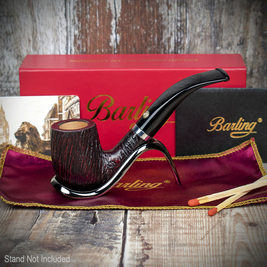 Barling Marylebone Bark Briar Pipe - Shape 1822