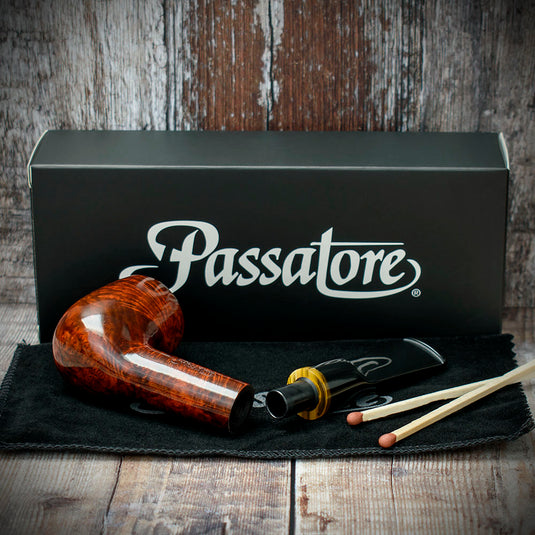 Passatore Aida Briar Smoking Pipe 9mm Filter - 403223