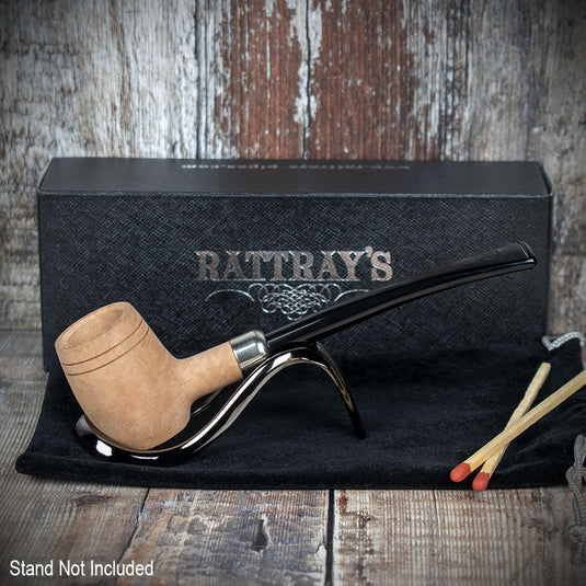 Rattrays Slainte Briar Smoking Pipe - Natural