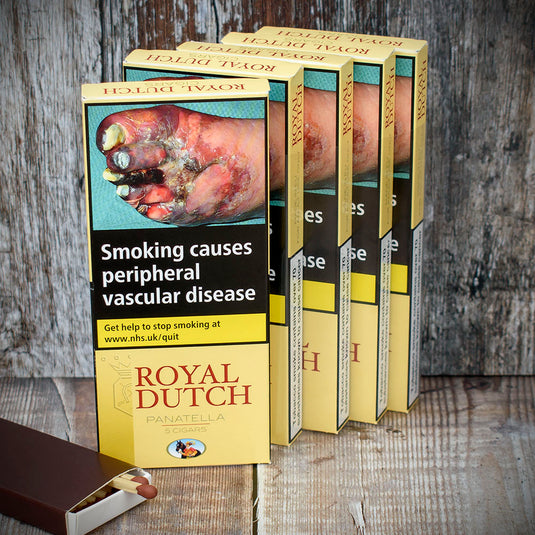 Royal Dutch Panatella Cigars - 5 Pack