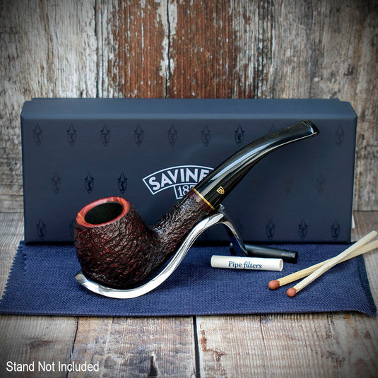 Savinelli Roma 6mm Filter Briar Pipe - Shape No. 626