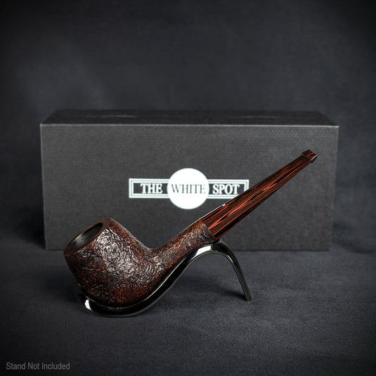 Alfred Dunhill Cumberland 4101 Apple - Group 4 White Spot Pipe