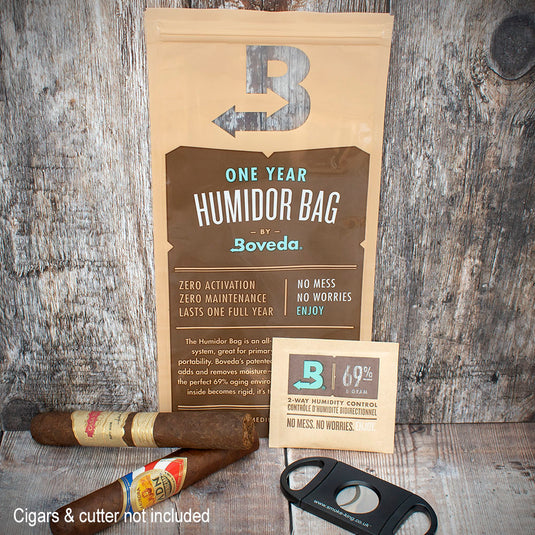 Boveda Small - One Year Humidor Bag For Cigars