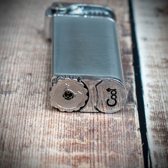 Cool Eric - Silver Finish - Pipe Lighter