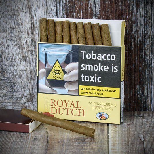 Royal Dutch Gold Miniature Cigarillos - Pack of 10