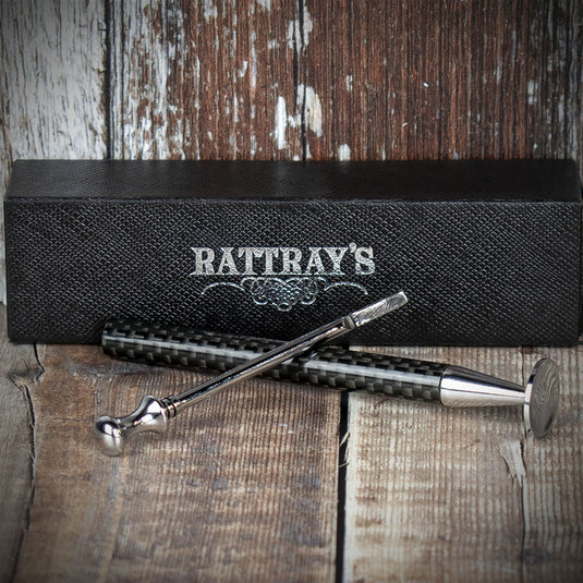 Rattray's Slimline Caber Pipe Tamper - Carbon