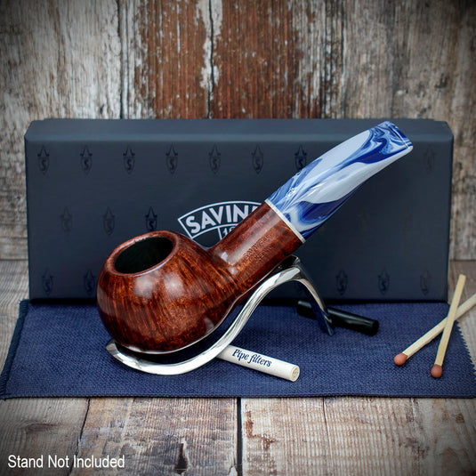 Savinelli Oceano Smooth Briar Pipe- Shape 320