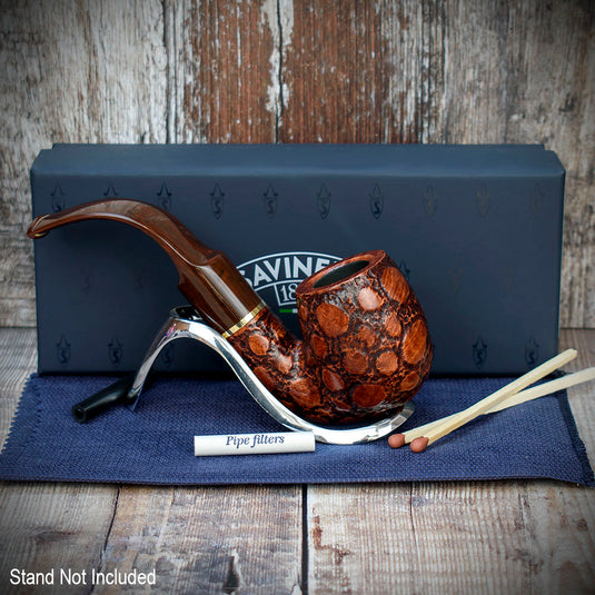 Savinelli | Alligator 6mm Smoking Pipe | Brown 614